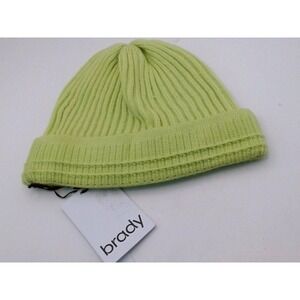 BRADY - Engineered Knit Beanie in Charge , Lime Green, BRAND NEW WITH TAGS